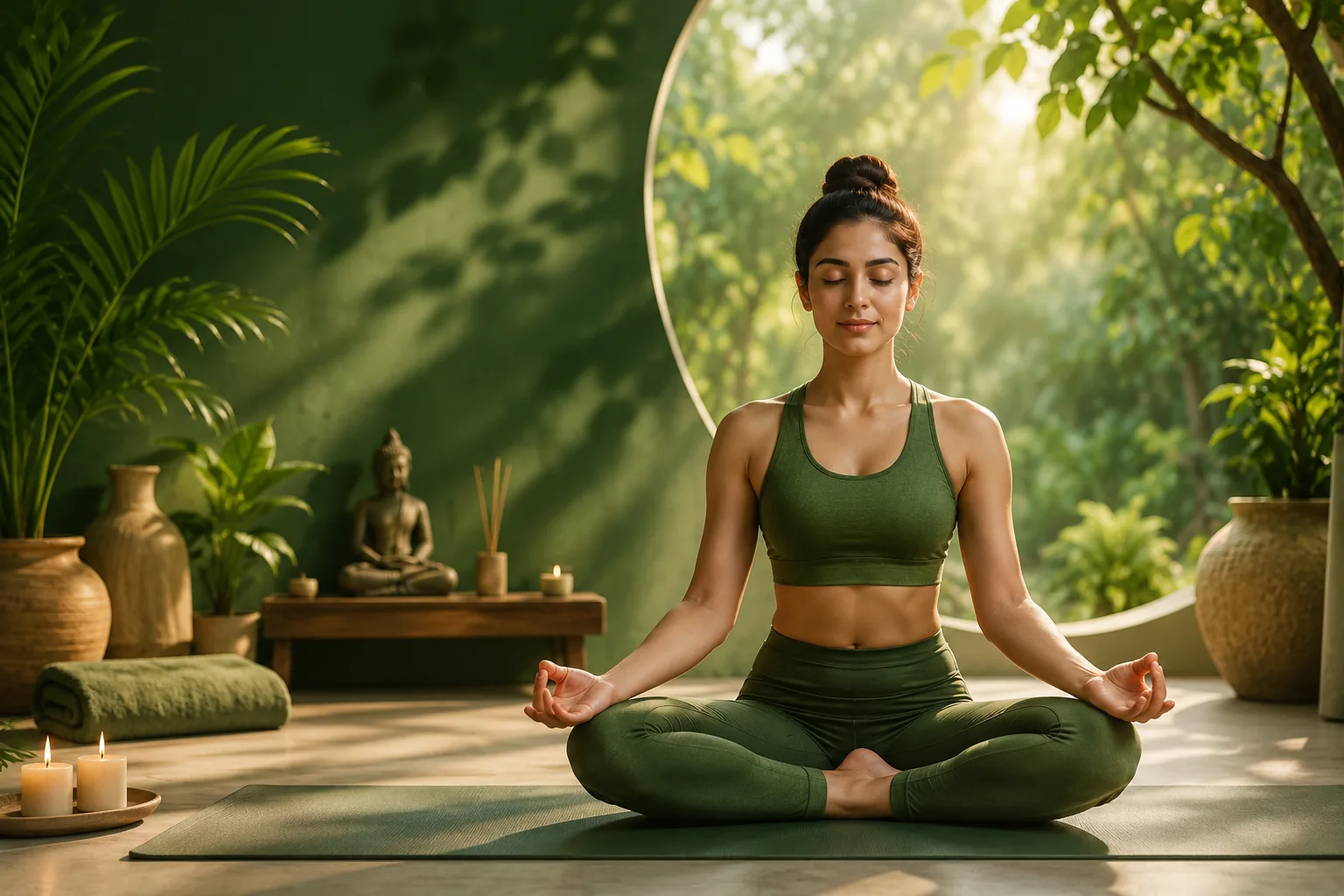 Yoga guidance for mindful daily routine